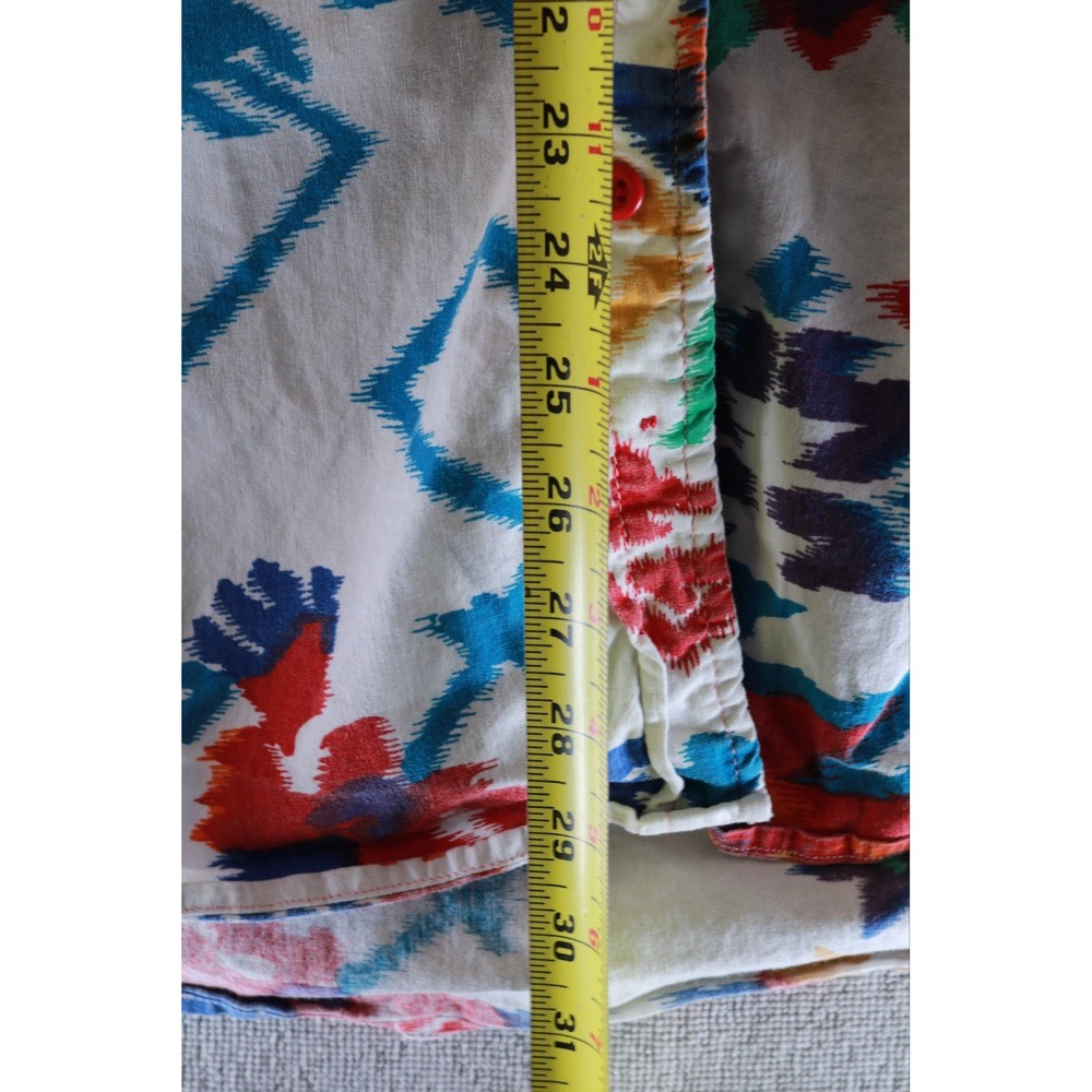 Saddlebrook Western Shirt Mens XL Southwestern Aztec Print Cotton Button Front - Picture 8 of 16